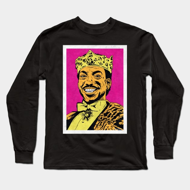 PRINCE AKEEM - Coming to America (Pop Art) Long Sleeve T-Shirt by Famous Weirdos